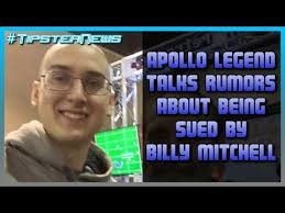 (From Tipster) Apollo Legend is alive and well. Billy Mitchell's cohorts  have threatened to sue him for recording, but have not filed any paperwork.
