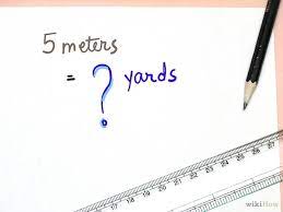 Converting Meters To Yards The Msc Advantage