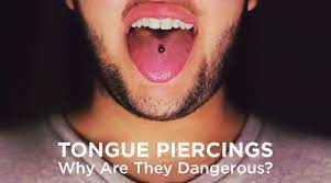 Have You Ever Wanted To Stick A Metal Rod Through Your Tongue We Haven T But It Is Still A Popular A Tongue Piercing Horizontal Tongue Piercing Nose Piercing
