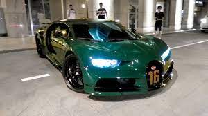 3million British Racing Green Arab Bugatti Chiron Sport In Monaco British Racing Green Bugatti Chiron Bugatti