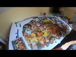 40000 piece disney princess puzzle. 40320 Piece Disney Puzzle Part 0 Box Opening