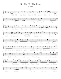 7 7 leave some morphine at my door Notasi Angka Lagu Fix You Coldplay