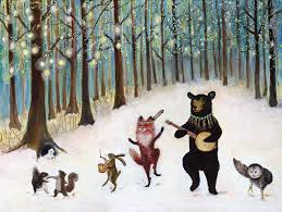 Pin By Givefeedhost On Artwork Woodland Art Animal Nursery Art Art