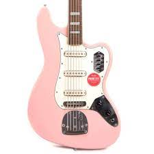 Squier Classic Vibe Bass Vi Shell Pink W Matching Headcap 3 Ply Parc Chicago Music Exchange