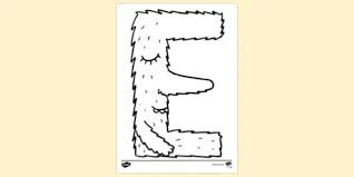 Free printable e coloring pages. Free Letter E Colouring Page Colouring Colouring Sheets