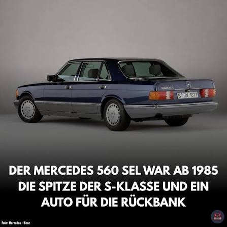 Benzin - Die S-Klasse der Baureihe W126 stand ab 1979 f&uuml;r eine Idee, die  heute fast verloren gegangen ist. Zur&uuml;ckhaltung nach au&szlig;en, Aufwand nach  innen. 1985 kam das Spitzenmodell dazu. Der 560
