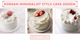 Simple, clean, yet enticing is the best way to describe the minimalist cakes found in tootie cakes and cupcakes. Food Korean Minimal Cakes Design Simple Yet Elegant