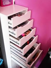 Ikea Alexa Makeup Storage Bedroom Organization Diy Makeup Storage Small