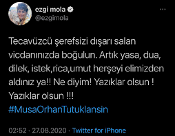 İpek er, cinsel saldırıya uğradığını anlatan bir mektup bıraktıktan sonra batman'da intihar girişiminde bulunmuş, bir. 1b6k8zszuekbnm