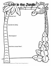 The rainforest was deafeningly loud. Lost In The Jungle Worksheets
