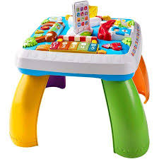Fisher Price Laugh Learn Around The Town Learning Table Walmart Com In 2020 Fisher Price Learning Toys Baby Developmental Toys