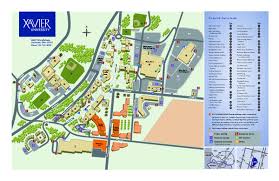 Xavier University Map Xavier University Mappery Xavier University Map University