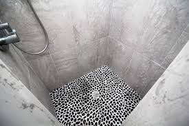 What are some baby shower gift ideas? Gray Bathroom Shower Ideas K B Construction Home Builders Remodeling Bergen County Nj
