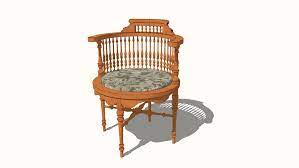 Petoskey, mich introduced right through the early 18th century in england and delivered to the us. Round Antique Corner Chair 3d Warehouse