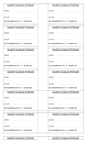 Gambar kartun ibu bapa dan anak; Kartu Ucapan Zakat Fitrah Nusagates