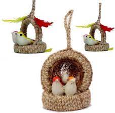 Check spelling or type a new query. Jinagam Jute Decorative Artificial Birds Nest Hanging 4 Birds With 1 Egg Decorative Showpiece Jute Multicolor Decorative Showpiece 15 Cm Price In India Buy Jinagam Jute Decorative Artificial Birds Nest