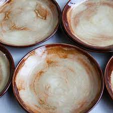 Rustic salad photos and images. Rustic Stoneware Dinnerware Ideas On Foter Rustic Dinnerware Stoneware Dishes Rustic Tableware