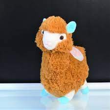 Kellytoy Llama Alpaca Stuffed Plush Toy Brown 12 Inch Tall Kellytoy Plush Stuffed Animals Pet Toys Toy Sale
