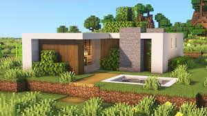 Top modern house part 1. A Minecraft Modern House Minecraftbuilds