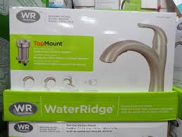 water ridge pull out kitchen faucet