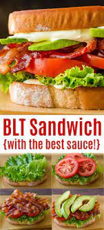 Blt Sandwich Recipe Blt Recipes Blt Sandwich Recipes Blt Sandwich