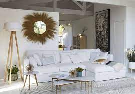 Salon dekorasyon önerilerimize de göz atın! 16 Idees De Salons Blancs Canons En Images Elle Decoration