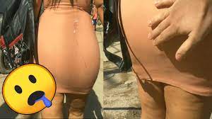 Manoseando XXX ▷ Eyaculando y tocando gran culo en la calle【HD】