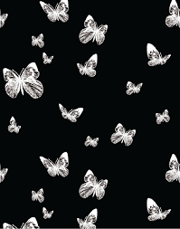 Butterfly Valley Black White Photoshoot Backdrops Black And White Picture Wall Black Aesthetic Wallpaper Hot removable diy mural wallpaper black butterfly flower wall.