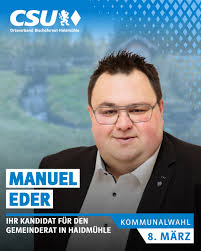 🗳️Wir laden ein zur Wahlveranstaltung! Unser Bürgermeisterkandidat Bernhard  Gruber sowie die Listenkandidaten der CSU Bad Griesbach stellen sich  persönlich vor. Nutzen Sie die Gelegenheit zum Kennenlernen, Austauschen  und für gute Gespräche. 📍Gasthaus