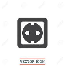 2020 popular 1 trends in consumer electronics, home improvement, lights & lighting, tools with 250v eu power outlet and 1. Power Socket Vector Icon Electric Outlet Sign Power Plug Symbol Royalty Free Cliparts Vectors And Stock Illustration Image 59231689