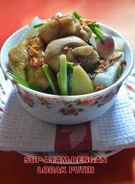 Check spelling or type a new query. Amie S Little Kitchen Sup Ayam Dengan Lobak Putih Sup Lobak Putih
