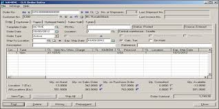 Step 1) enter transaction code me21n. Creating Purchase Order From An Existing Sales Orders In Sage 300 Erp Sage 300 Erp Tips Tricks And Components