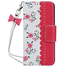 High quality pink floral pattern gifts and merchandise. Floral Pattern Huawei P30 Wallet Hulle Hot Pink