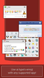 If you do not need install apk, you can try an online emoji keyboard: Aitype Emoji Plugin De Teclado Android Aplicacion Apk Com Aitype Android Emojinew Por Ai Type Descargar En Phoneky