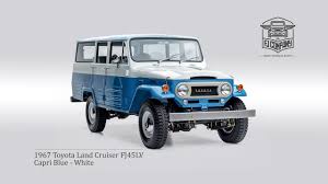 Only about a thousand of these vehicles were imported into the u.s. 1967 Toyota Land Cruiser Fj45lv Restoration By The Fj Company Youtube