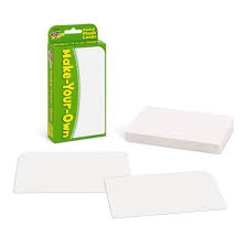 Mark tricky cards to study later with your teacher, friend, or tutor. Product Make Your Own Flashcards Teacher Resource School Essentials
