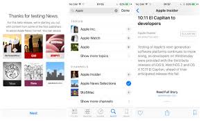 First Look Apple S News App Debuts In Latest Ios 9 Beta Apple New Latest Ios Apple