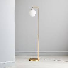 Featuring a classic drum shade, the light color lends itself to a variety of decors. Floor Lamps Boho West Elm