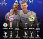 The Football Arena - David Alaba and Toni Kroos become the first ...