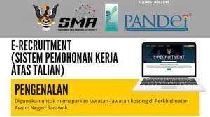 Borang lawatan ke luar negara atas urusan persendirian. E Recruitment Cara Daftar Sistem Permohonan Jawatan Perkhidmatan Awam Negeri Sarawak Edu Bestari
