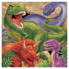 16ct Dino Napkins Dinosaur Party Supplies Dinosaur Dinosaur Party