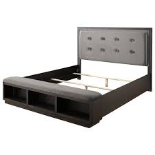 58inl x 39inw x 6inh. Signature Design By Ashley Hyndell Queen Upholstered Storage Bed A1 Furniture Mattress Upholstered Beds
