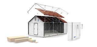 Ikea Produces Solar Powered Flat Pack Refugee Shelters Ikea Design Emergency House Shelter
