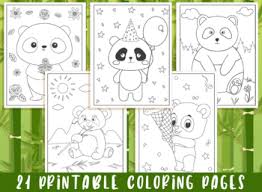 We have some very simple panda coloring pages for preschoolers and older kids, and of course some detailed panda printables for adults. Panda Coloring Pages 21 Printable Panda Coloring Pages For Kids Boys Girls