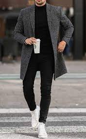 20 brands, colors, size patterns overcoat and mens overcoat sale. Grey Mens Trench Coat Style Giorgenti New York Fashion Suits For Men Stylish Mens Outfits Mens Casual Outfits