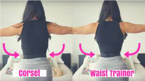 Waist Trainer Vs Corset Under Clothing Which Works Better Which Shows Less Under Clothing Youtube
