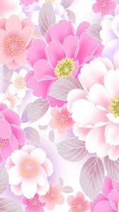 Pink Floral Iphone Wallpaper Background Pink Flowers Wallpaper Flower Wallpaper Pink Wallpaper