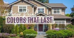 With so many options, it's easy to get overwhelmed with which exterior paint color to chooses we're here to help make that decision a little easier. Longest Lasting Exterior Paint Colors Sensational Color