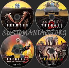 Natives of a small isolated town defend themselves against strange underground creatures which are killing them one by one. Tremors Collection 1 2 3 4 Dvd Label Dvd Covers Labels By Customaniacs Id 83953 Free Download Highres Dvd Label