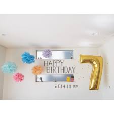 おしゃれで簡単 誕生日の飾り付けアイデア特集 バースデーパーティーのデコレーション 数字 バルーン